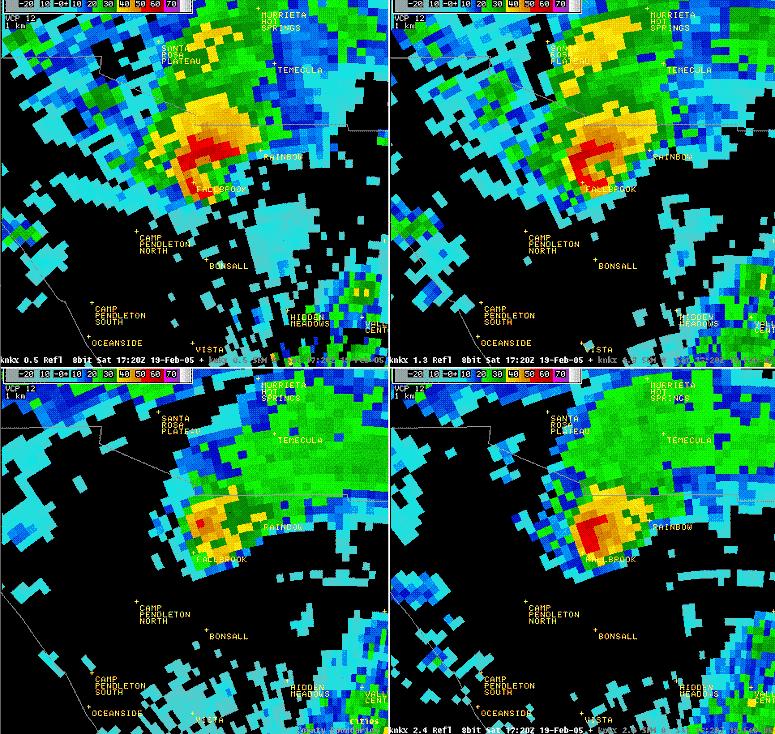 Tornados Tear Through Fallbrook, Rainbow and Temecula: February 19, 2005