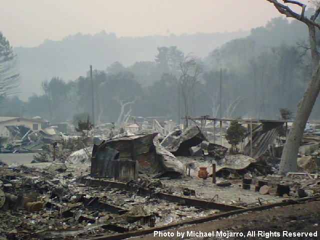 Rice Canyon Fire: October 23-27, 2007