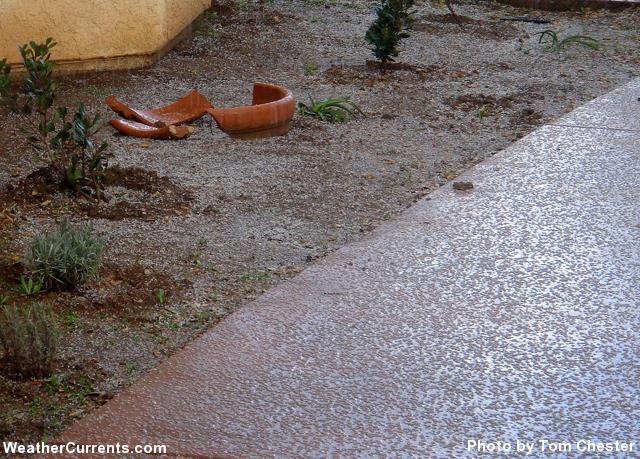 Rain, Hail and Snow: February 25-27, 2011