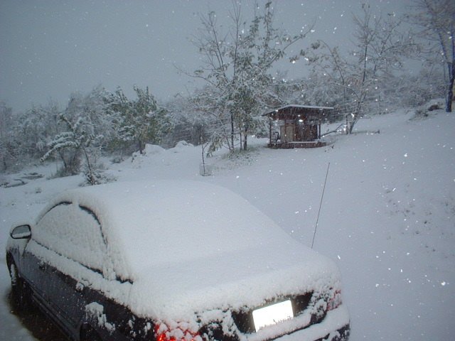 Hemet Snowfall: November 21, 2004