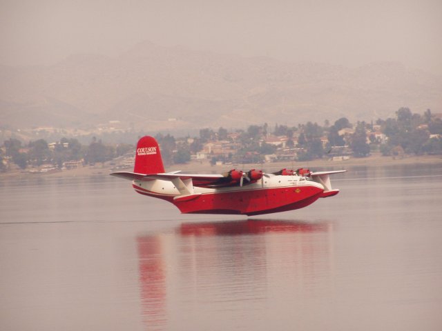 Martin Mars Fire Tanker: October 24-27, 2007