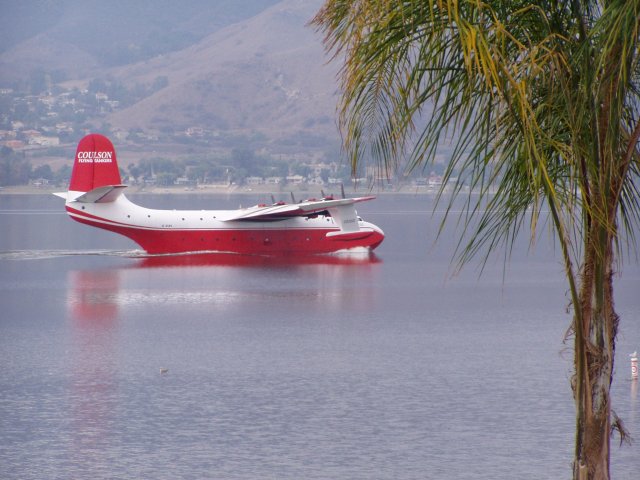 Martin Mars Fire Tanker: October 24-27, 2007