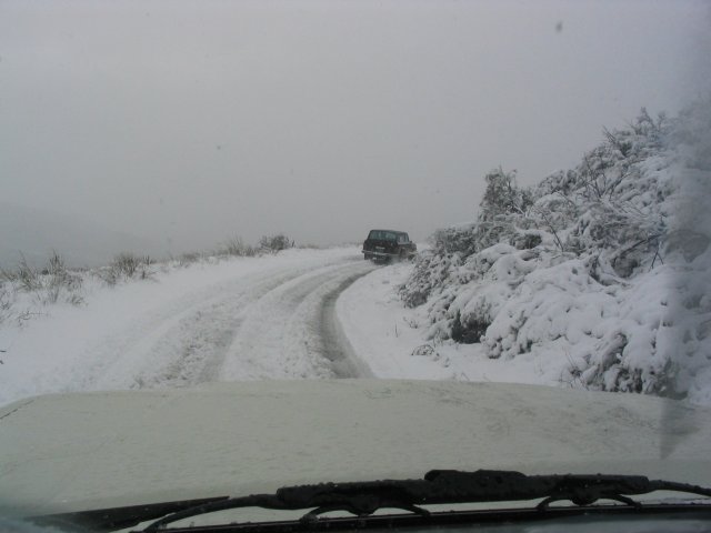 Temecula Valley Snowfall: November 21, 2004