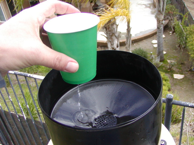 Tipping Bucket Rain Gauge Cleaning: January 27, 2008