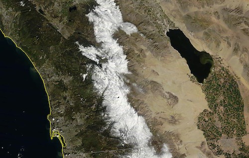 Southern California Snow on February 27th, 2011