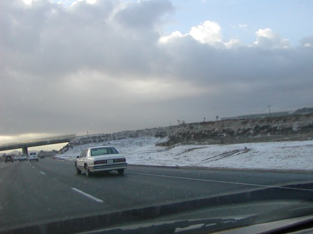 Inland Valley Snowfall: January 12, 2007