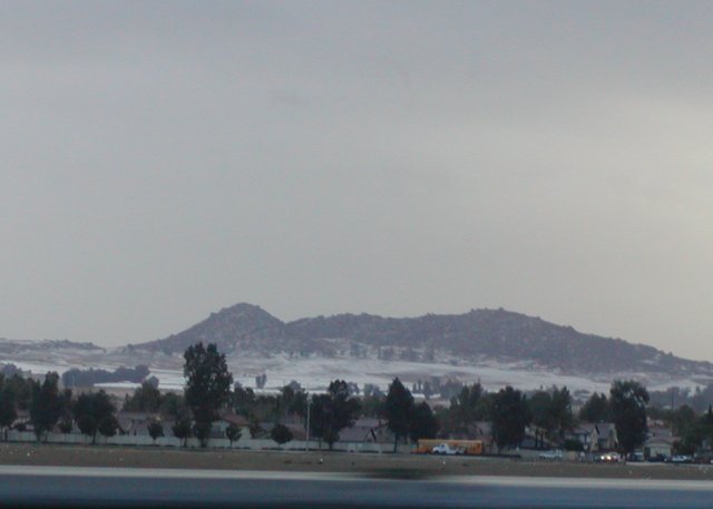 Inland Valley Snowfall: January 12, 2007