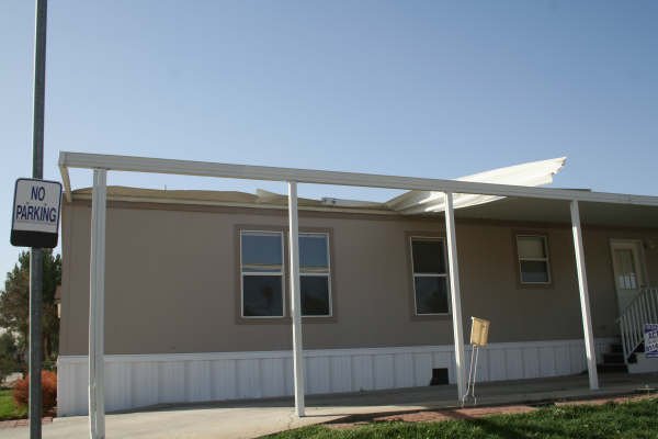 Sandstorm Damage in San Jacinto: October 22, 2007