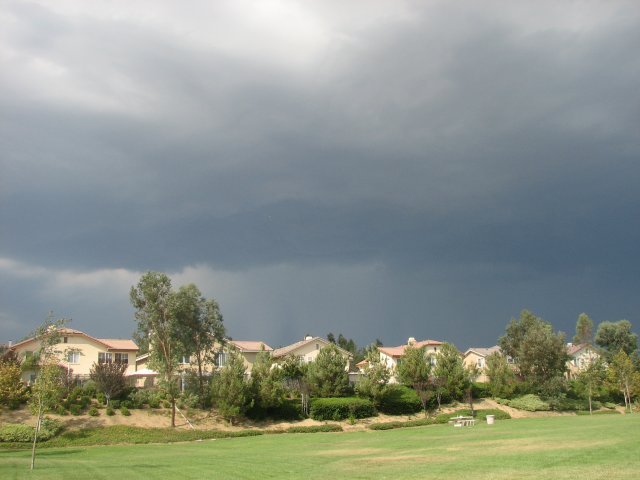 Thunderstorm and Dust Storm: September 6, 2006