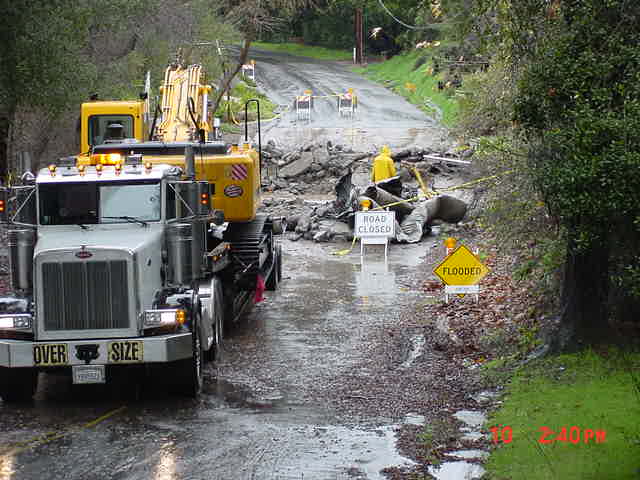 Heavy Rainfall, Flooding and Mudslides: January 9-11, 2005