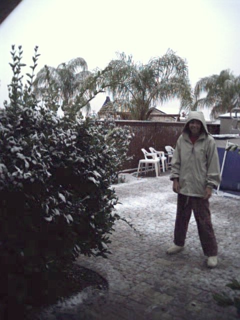 Temecula Valley Snowfall: November 21, 2004