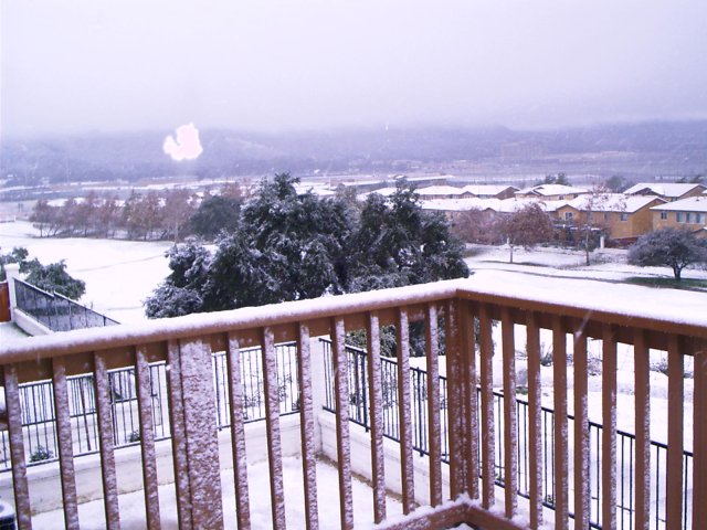 Temecula Valley Snowfall: November 21, 2004