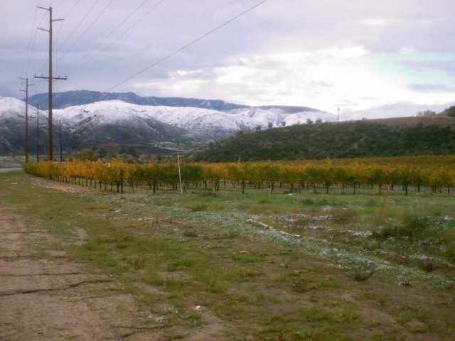 Temecula Valley Snowfall: November 21, 2004