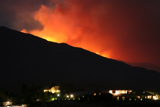 Poomacha Fire: October 23-27, 2007