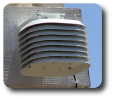 Solar Shielded Temperature and Humidity Sensor