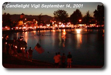 Candlelight Vigil at the Duck Pond